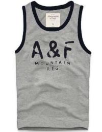 heren abercrombie fitch mountain reg tanktop grijs zwart Winkel Nijmegen 0f22b906